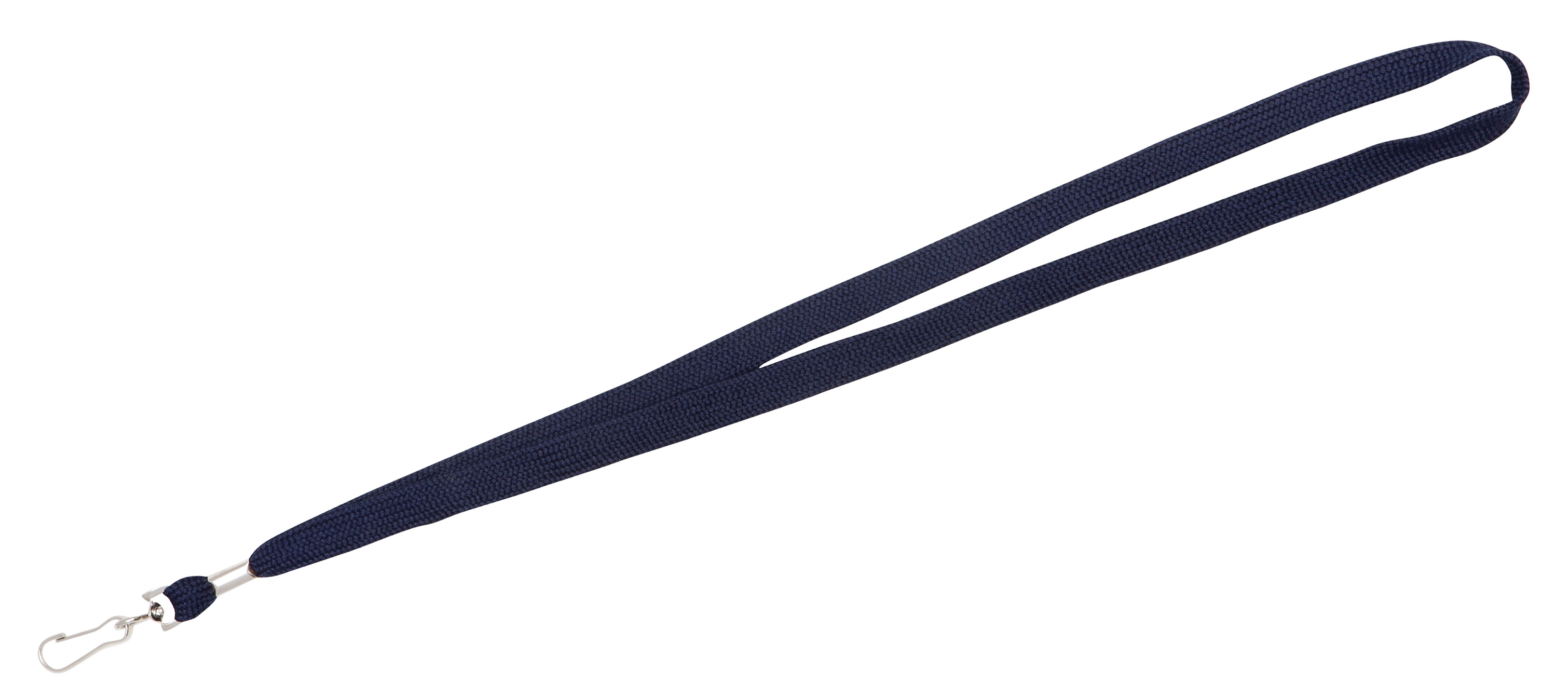 Navy Blue Lanyards have a corporate feel with their deep color